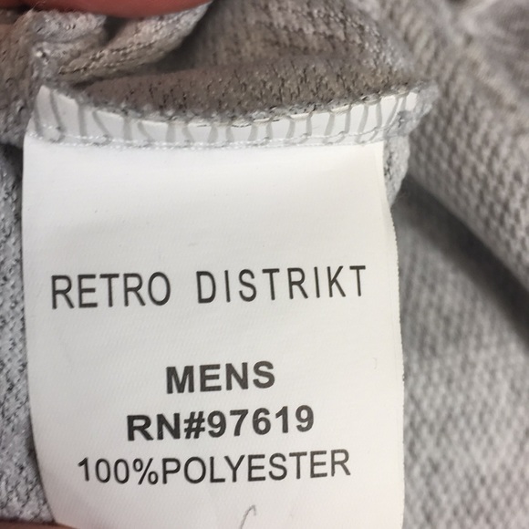 🎉Retro Distrikt Long Bodied Short-sleeve Hoodie - Picture 6 of 6